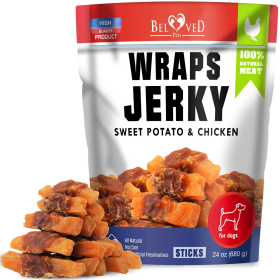 Chicken and Sweet Potato Jerky Dog Treats