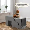 5 Step Pet Stairs for Dog,Cat Grey