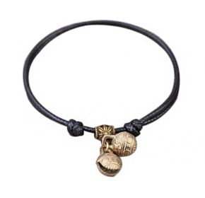 Adjustable Pet Collar with Bell Pendant Lightweight Collar 7-11 inches