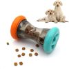Treat Dispensing Puzzle Barbell-Shaped Dog Toy