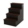 Pet Stairs with Cushioned Removable Covering Dogs Up To 22 Lbs