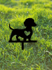 Pet Memorial Plaque Personalized Loss Gift Outdoor Garden Grave Marker Remembrance Yard Art