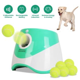 Automatic Dog Ball Launcher 10-29 Ft Distance