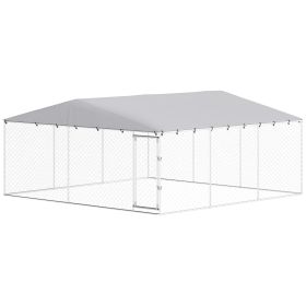 15' x 15' x 7' Outdoor Dog Kennel