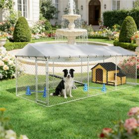 19.7' x 19.7' x 8.9' Outdoor kennel