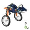 Lightweight 2 Wheels Pet Wheelchair, Height, Width & Length Adjustable 48-88 lbs