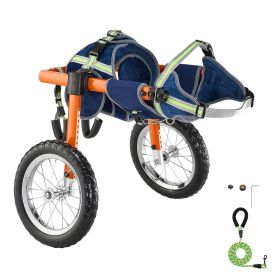 Lightweight 2 Wheels Pet Wheelchair, Height, Width & Length Adjustable