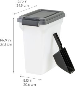 Airtight Dog Food Storage Container, Up to 13 Pounds Pet Food Storage