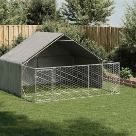 Galvanized Steel Large Durable Dog Kennel