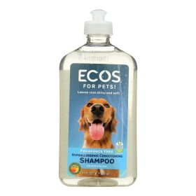 Hypoallergenic Conditioning Pet Shampoo - Fragrance Free - 17 Fl Oz.