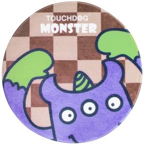 Touchdog Three-eyed Monster Rounded Dog Mat