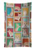 Lots of Fawn Cardigan Corgi Kitchen Towel Dish Cloths Guest Hand Towel Decorative Bathroom Towel for Face,Tea, Dishcloth, Kitchen and Bath
