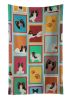 Lots of Tricolor Papillon Kitchen Towel Dish Cloths Guest Hand Towel Decorative Bathroom Towel for Face,Tea, Dishcloth, Kitchen and Bath