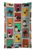 Lots of Tricolor Sheltie Kitchen Towel Dish Cloths Guest Hand Towel Decorative Bathroom Towel for Face,Tea, Dishcloth, Kitchen and Bath
