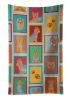 Lots of Blue and Tan Yorkie Kitchen Towel Dish Cloths Guest Hand Towel Decorative Bathroom Towel for Face,Tea, Dishcloth, Kitchen and Bath