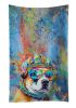 Akita Hippie Dawg Kitchen Towel Dish Cloths Guest Hand Towel Decorative Bathroom Towel for Face,Tea, Dishcloth, Kitchen and Bath