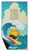 Surfer Dog Tricolor Cardigan Corgi Premium Beach Towel Oversized Towel Beach Blanket, Pool, Beach Essentials, Yoga, Premium Bath Towel