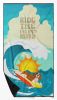 Surfer Dog Blenheim Cavalier Spaniel Premium Beach Towel Oversized Towel Beach Blanket, Pool, Beach Essentials, Yoga, Premium Bath Towel
