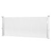 Retractable Baby Gate, 34 inch Tall, Extends up to 71 inch Wide, Retractable Gate for Kids or Pets, Mesh Material, Easy to Install for Indoor Stairs