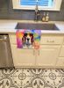 Basset Hound Hippie Dawg Kitchen Towel Dish Cloths Guest Hand Towel Decorative Bathroom Towel for Face,Tea, Dishcloth, Kitchen and Bath