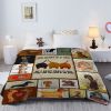 Dachshund Dog Animal Flannel Blanket Kids Cute Puppy Theme Fuzzy Warm and Cozy Throws for Boys Girls Pet Fleece Blankets