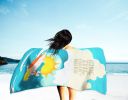 Surfer Dog Wheaten Scottish Terrier Premium Beach Towel Oversized Towel Beach Blanket, Pool, Beach Essentials, Yoga, Premium Bath Towel
