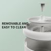 84.5 ounces USB Round Pet Water Fountain with Circulating Pump