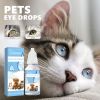 Yegbong Pet Eye Drops, Cats And Dogs Eye Cleaning Care Pet Eye Wash