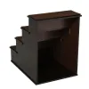 Pet Stairs with Cushioned Removable Covering Dogs Up To 22 Lbs