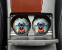 Luau Party Set Of 2 Cup Holder Car Coasters