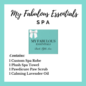 My Fabulous Essentials Box- SPA (size: S- 1-15lbs)