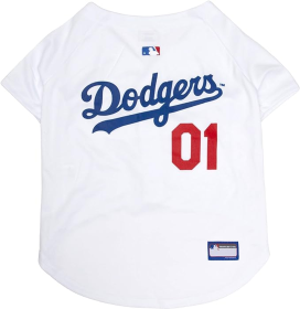 Los Angeles Dodgers Pet Jersey (size: LG)