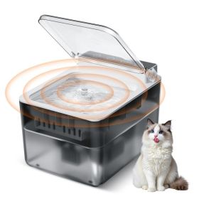 Flip Lid Automatic Water Fountain (Option: 3L)
