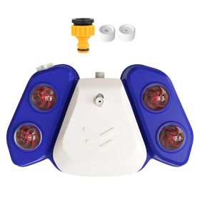 Dog Water Fountain, Step-on Activated Sprinkler For Drinking (Option: Blue)