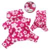Full Blossom Fleece Turtleneck Pajamas(click to see other sizes)