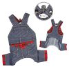 Adorable Stripy Denim Overall (click product for variations)