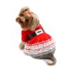 Lace Ruffles Puffy Sleeves Christmas Dress (click product for variations)