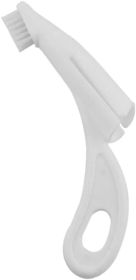Finger Toothbrush for Oral Cleaning (Color: White)