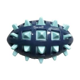 Indestructible Squeaky Dog Chewing Toy (Color: Blue)