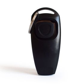 Dog Whistle Clicker; Dog Training Whistle (click product for variations) (Color: Black)