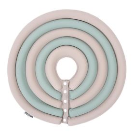Cat Recovery Collar 8 Colors Pet Neck Cone Adjustable Easy Clean Puppy Kitty Surgery Recovery Collar Anti-bite Cone (Color: beige, size: 2XL)
