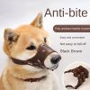 Dog mouth muzzle, anti-barking, anti-bite