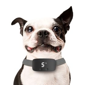 Barking arrestor; anti barking collar (colour: Black)