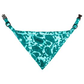 Insect Repellant Unbugz-It Bandana, Teal (Color: Abstract Teal, size: medium)
