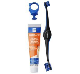 The Paw Ready Brushing Bundle- Clean Dog's Teeth (size: Small BiteBlock)