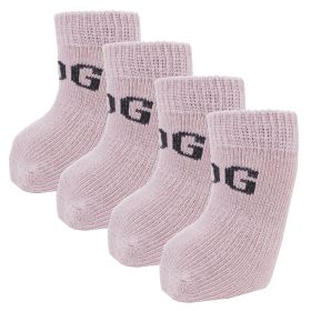 Pet Socks W/ Rubberized Soles2 (size: large)