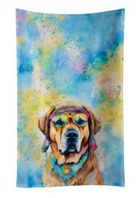 Mastiff Hippie Dawg Kitchen Towel Dish Cloths Guest Hand Towel Decorative Bathroom Towel for Face,Tea, Dishcloth, Kitchen and Bath (Default: Default)