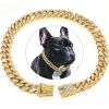 Crystal Artificial Diamondoid Dog Collar