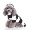 Striped Retro Inmate/Prisoner Costume
