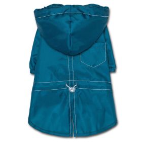 Waterproof Dog Raincoat (Color: Blue, size: X-Small)